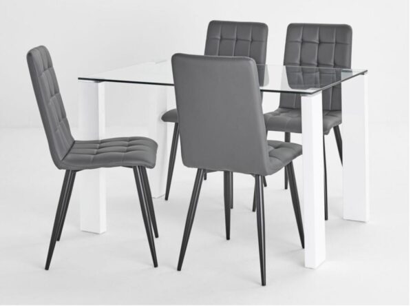 SAVONA TABLE WITH MILAN CHAIRS