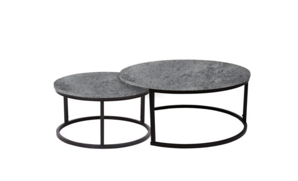 MIAMI CONCRETE NESTING COFFEE TABLE