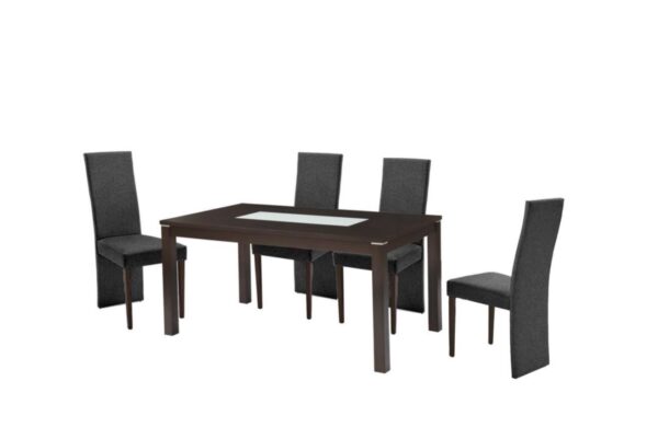 CALIFORNIA TABLE WITH 6 KANSAS CHAIRS