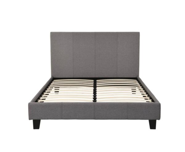 CHESTER GREY FABRIC BED FRAME - Image 6