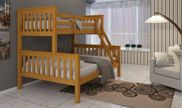 MISSION TRIPLE BUNK BED HONEY